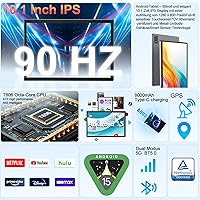 JJGJ T618 Android 15 Tablet, 16GB RAM, 256GB Storage — image 2