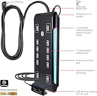 GE UltraPro 12-Outlet Surge Protector 11824 — image 2