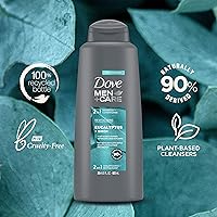 Dove Men+Care 2-in-1 Shampoo & Conditioner Eucalyptus + Birch 20.4 oz — image 8