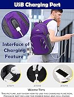 ProEtrade Laptop Backpack for College, Travel, and Work (Purple, 15.6-inch) — image 4