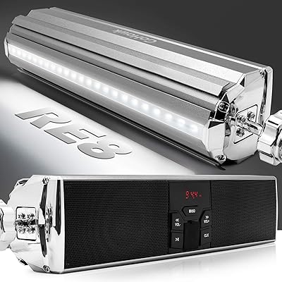 GoHawk RE8 Gen 3 Motorcycle Bluetooth Speakers