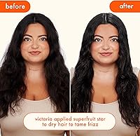 amika Superfruit Star Lightweight Hair Styling + Heat Defense Oil, 1.7oz — image 3