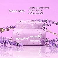 Nectar Life Sugar Body Scrub Lavender 8oz — image 3