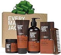Every Man Jack Aged Bourbon Beard Set — image 1