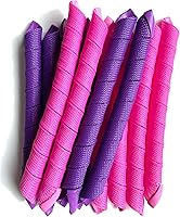 Aimin 50pcs Spiral Heatless Hair Curlers 22Inch No Heat Curlers Kit — image 4