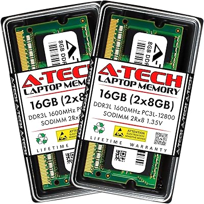 A-Tech 16GB DDR3 RAM Kit for Dell Latitude E7440 E7240 E6540 E6440 E5540 E5440