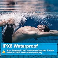 KOPIDOE X7 Bone Conduction Swimming Headphones 32GB MP3 Player — image 2