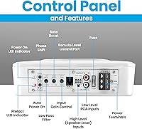 Pyle PLMRSBA8 8-Inch Amplified Low-Profile Subwoofer — image 2