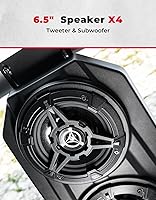 KEMIMOTO UTV Sound System 6.5 Inch Speakers — image 5