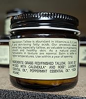 Hearth and Homestead Handmade Whipped Tallow Balm Lavender Peppermint 1.3oz — image 5