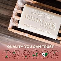 Australian Botanical Soap Goats Milk Sandalwood Oat Milk Aloe Vera 6.6 oz 4-Pack — image 7