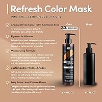 Lisap Color Depositing Hair Mask, Chocolate 8.45oz — image 4