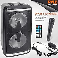 Pyle PPHP266B.5 Bluetooth Karaoke Speaker — image 2