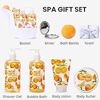 Draizee Luxury Spa Gift Set – 8 Pc Citrus Scented Bath & Body Set — image 6