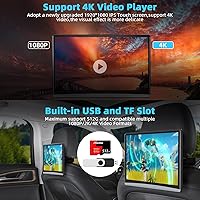 Kaskawise 13.3″ Android 11 Car Headrest Video Players — image 9