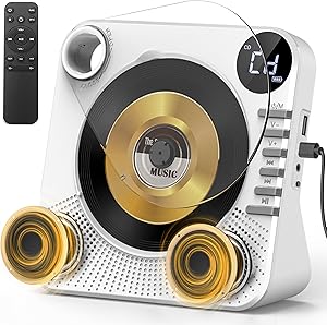 Greadio CD-BT01 Desktop Bluetooth CD Player