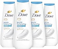 Dove Gentle Exfoliating Body Wash with Sea Minerals, 20oz (4 Count) — image 1
