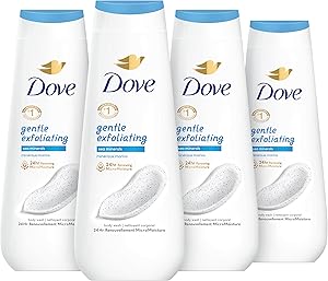 Dove Gentle Exfoliating Body Wash with Sea Minerals, 20oz (4 Count) Review