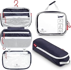 TRIPPED Travel Gear Toiletry Bag Set