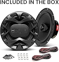 BOSS Audio Systems CH6530B 6.5 Inch 3-Way Coaxial Car Door Speakers — image 5