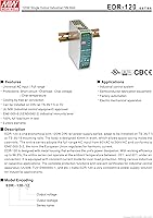MEAN WELL EDR-120-24 DIN Rail Power Supply 24V 5A 120W — image 2