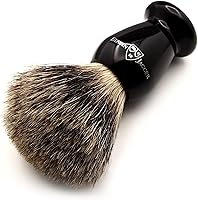 Edwin Jagger Best Badger Hair Shaving Brush with Stand - Imitation Ebony — image 2