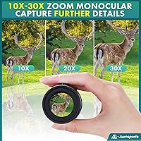 Aurosports 10-30x40 Zoom Monocular — image 3