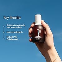 COOLA Organic Sunless Self Tanner Face Serum, Piña Colada, 1.7 Fl Oz — image 3
