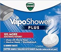 Vicks VapoShower Plus Eucalyptus & Menthol Shower Steamers, 12 Count — image 9