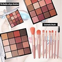 Delymol All in One Makeup Kit for Teen Girls - Rainbow Palette — image 3