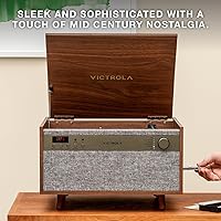 Victrola Century 6-in-1 Vinyl Record Player VTA-820SB-WLN — image 4
