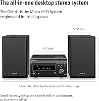 Denon D-M41 Home Theater Mini Amplifier and Speaker Pair — image 5