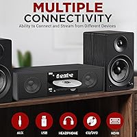 Pyle PHCD26 Home CD/DVD Stereo Shelf System — image 4