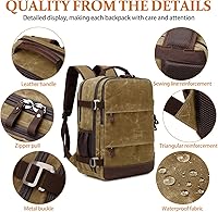 BOVIP Travel Backpack BO-115 Brown — image 6