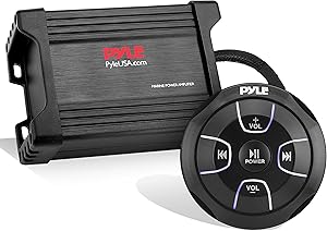 Pyle PLMRMBT5B Waterproof Bluetooth Marine Amplifier Review