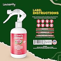 Locsanity Daily Moisturizing Refreshing Spray for Locs 12oz — image 2