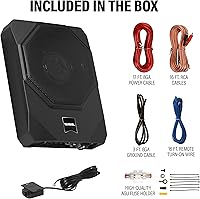 Sound Storm Laboratories US10K 10-Inch Powered Under Seat Car Subwoofer — image 4