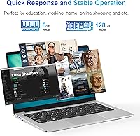 SAINTDISE ANL5-N4000 14.1-inch Laptop, Celeron N4000, 6GB RAM, 128GB SSD — image 5