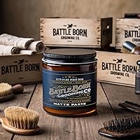 Battle Born Grooming Co Texturizing Matte Paste, 4 oz — image 6