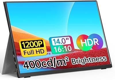 WGK W140F1 14″ FHD Portable Monitor