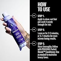 Pravana The Perfect Blonde Purple Toning Shampoo 12oz — image 5