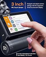 ROVE R3 Dash Cam 3-Channel 1440P+1080P+1080P — image 5