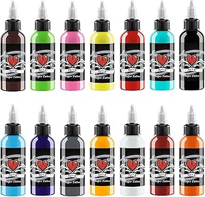 AYCOS 14-Color Tattoo Ink Set 30ml Review