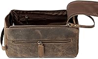 KomalC Premium Buffalo Leather Toiletry Bag — image 7
