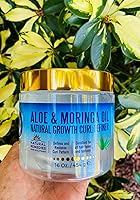 Nefertiti's Secrets Aloe Vera & Moringa Oil Curl Definer Gel 16oz — image 4