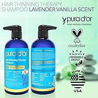 PURA D'OR Hair Thinning Therapy Biotin Shampoo 16oz - Lavender Vanilla — image 6