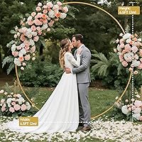 JEBUTU 6.5FT Gold Balloon Arch Stand — image 2