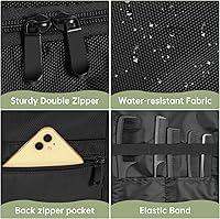 TORIBIO Large Capacity Hairdresser Bag with Adjustable Dividers — image 7