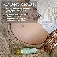 EllaOla Belly Oil for Pregnancy Stretch Marks & Maternity Scars, 1.7 fl. oz. — image 5