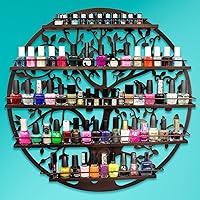Sorbus Wall Mounted 5 Tier Nail Polish Rack Holder — image 4